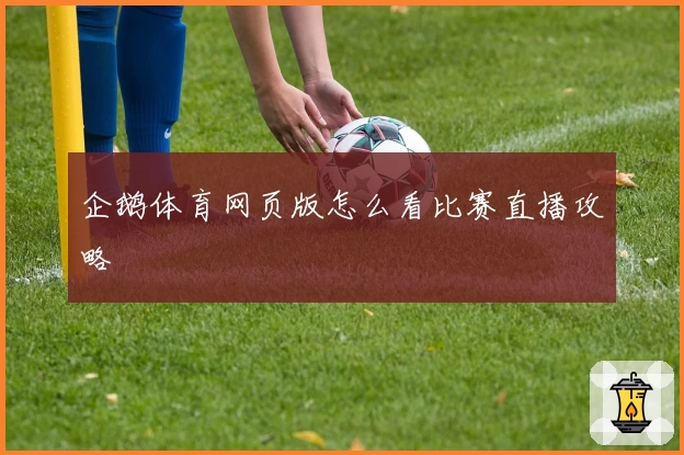 企鹅体育网页版怎么看比赛直播攻略